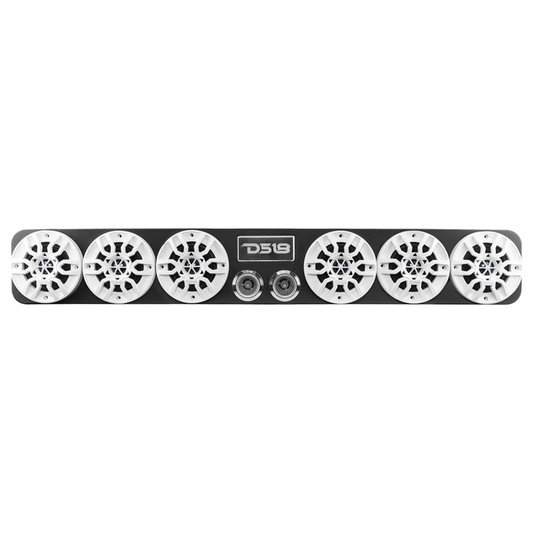 DS18 EN64-39 39" Universal Speaker Enclosure (6) 4" Speakers & (2) 2.3" Tweeters