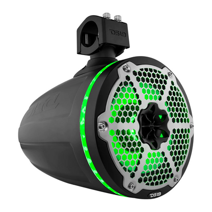 DS18 NXL-X8TPNEO/BK 8" Wakeboard Tower Speakers Built-in Radiator Bass Enhancer
