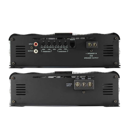 Marts Digital MXD-3000-2 1-CH Monoblock 3000W 2-Ohm Class-D Full Range Amplifier