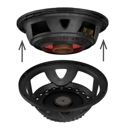 DS18 PROJECT360.84N 8" 700W Max 4-Ohm Neodymium Mid-High Car Loudspeaker