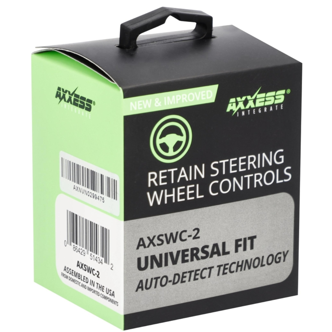 Axxess AXSWC-2 Universal Steering Wheel Control Data Interface & Wiring Harness