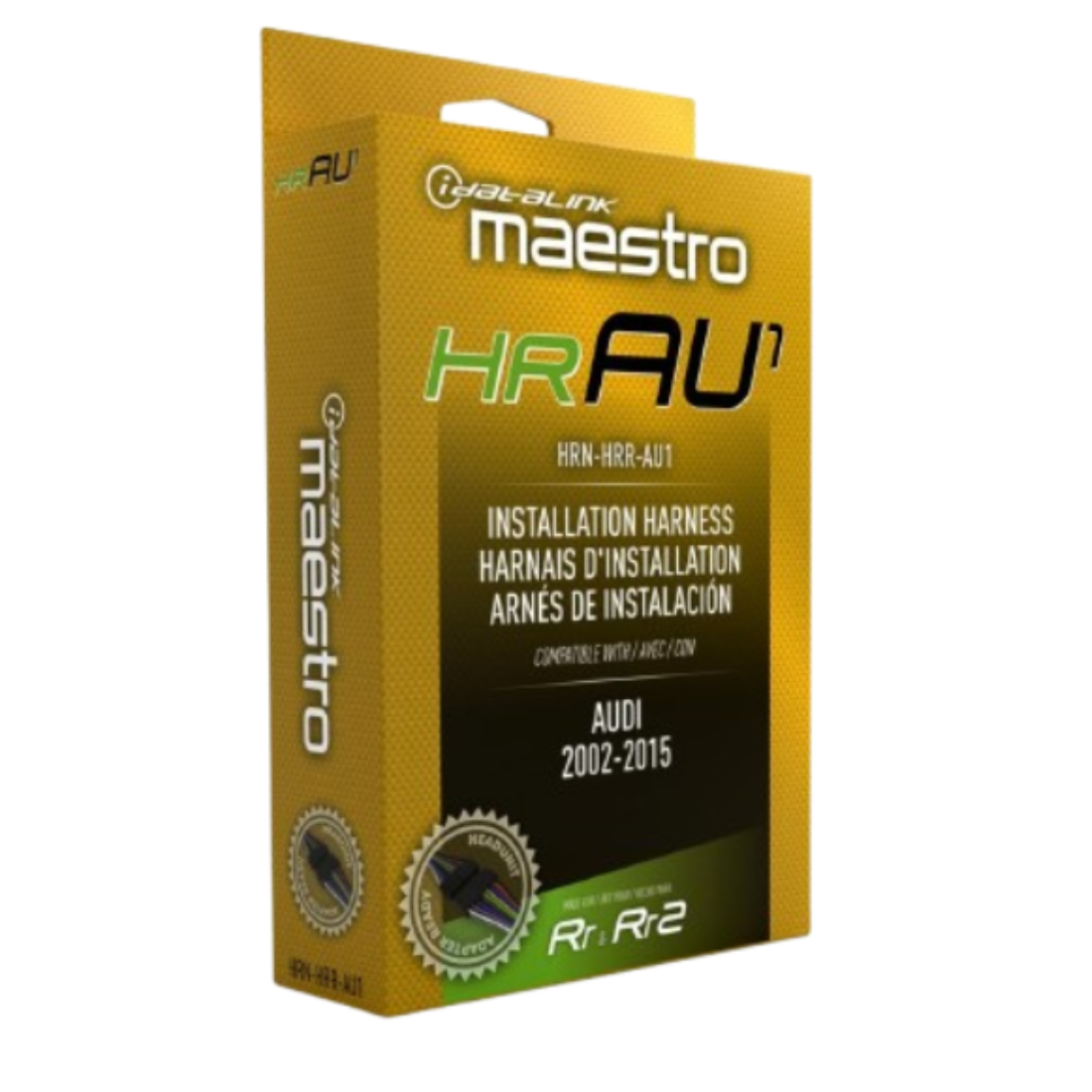 iDatalink Maestro HRN-HRR-AU1 Installation Harness for Select Audi 2002-2015