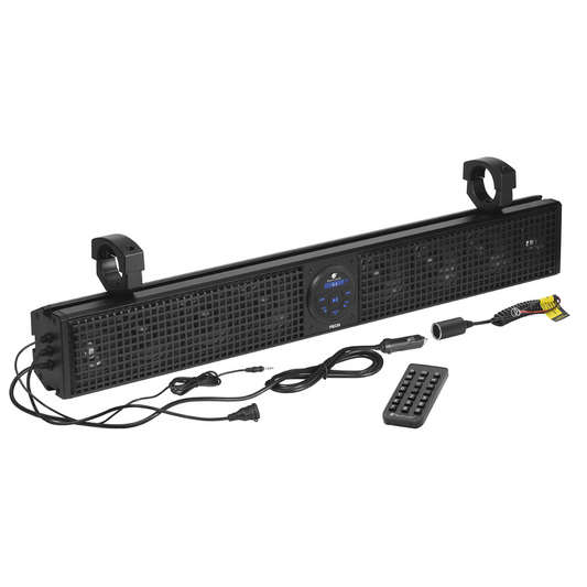 Planet Audio PSX36 36" IPX5 ATV/UTV Bluetooth Sound Bar w/ Built-in Class-AB Amp