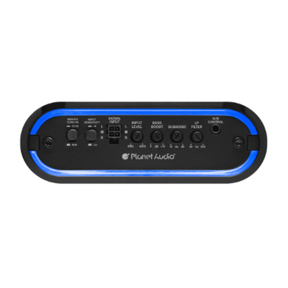 Planet Audio MB2000.1D 1-CH Monoblock 2000W Peak Class-D MOSFET Car Amplifier