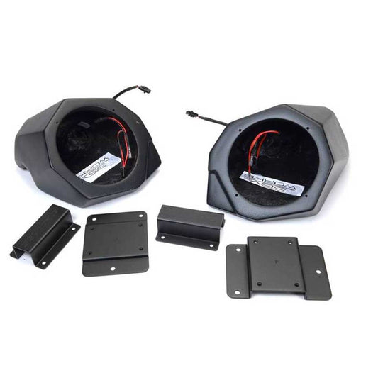SSV Works X3-F65U 6.5" Unloaded Front Kick Pod Enclosures for Can-Am X3 & X3 Max