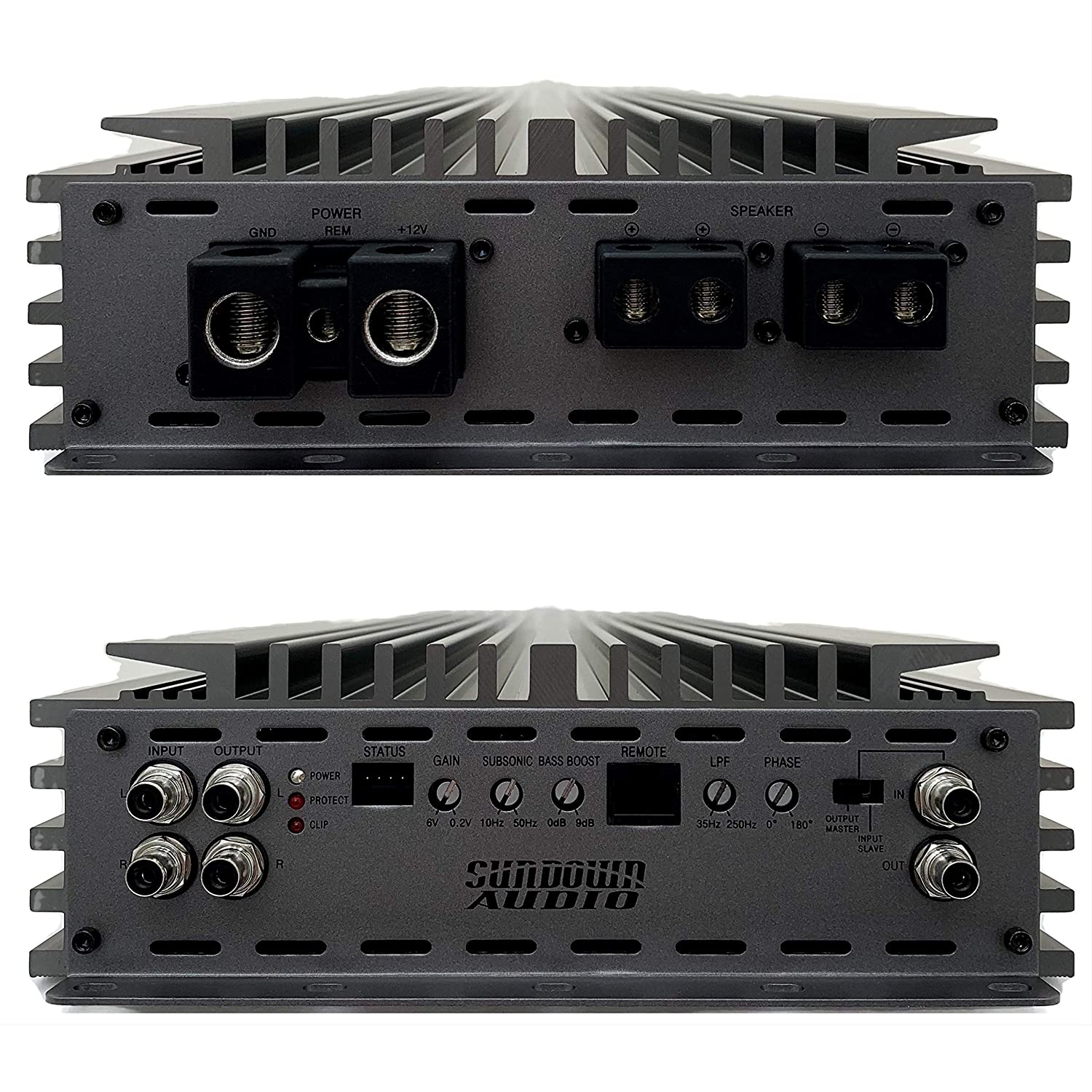 Sundown Audio SALT-4 4000W RMS Linkable Monoblock Digital Class-D Car Amplifier