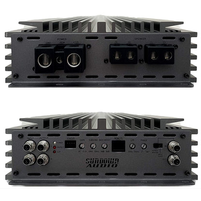 Sundown Audio SALT-4 4000W RMS Linkable Monoblock Digital Class-D Car Amplifier