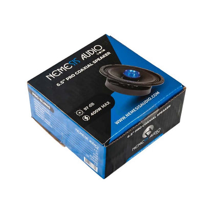 Nemesis Audio PRO-SLM65 6.5" 400W Max 4-Ohm 1.5" VC Slim Pro Car Coaxial Speaker