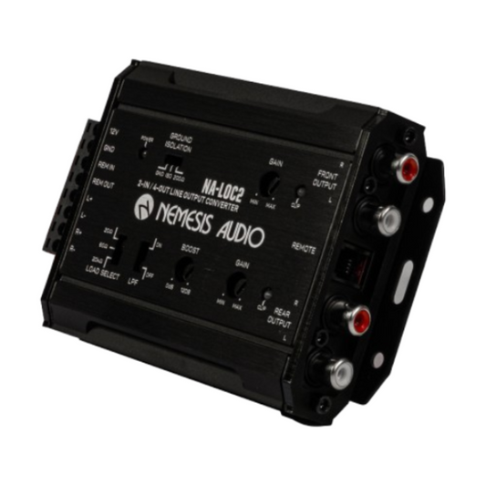 Nemesis Audio NA-LOC2 2-IN / 4-OUT Active Line-Output Converter and Line Driver