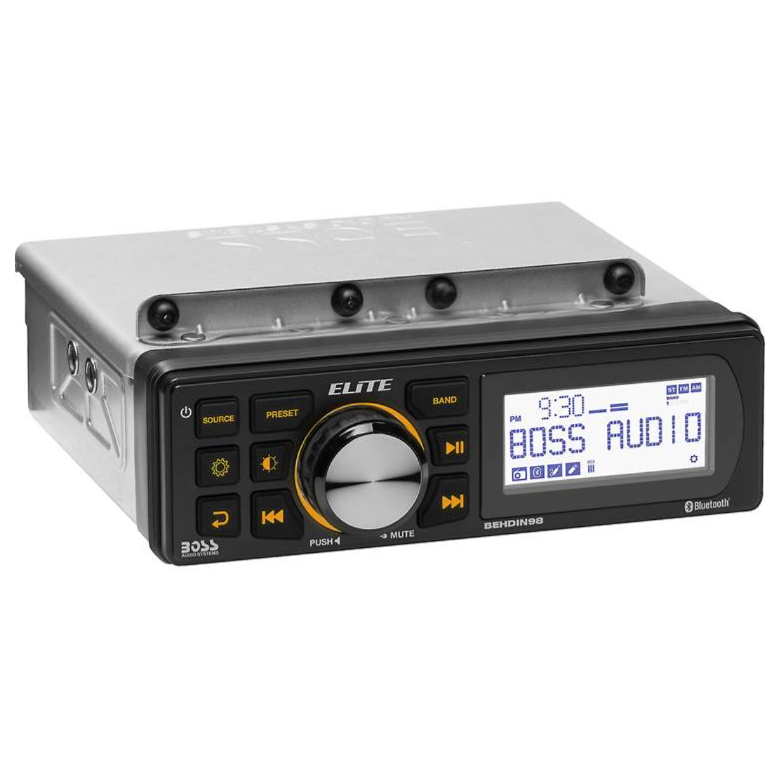 Boss Audio Elite BEHDIN98 Digital Media Receiver for Harley Davidson 1998-2013