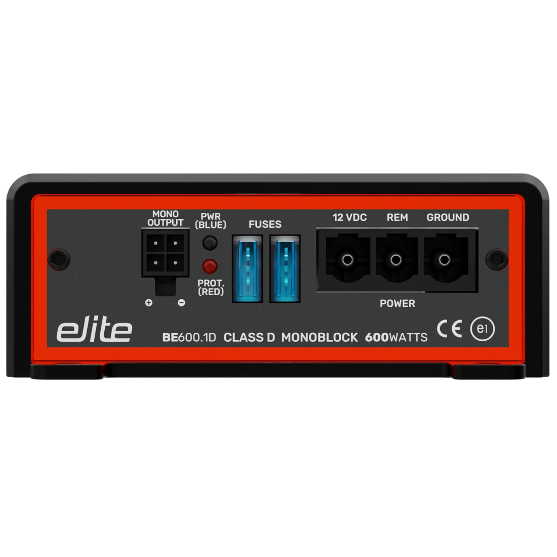 Boss Elite BE600.1D 1-CH Monoblock 600W RMS Class-D Amplifier w/ Bass Remote