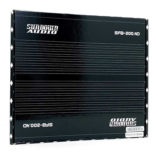 Sundown Audio SFB-200.4D 4-Channel 800W RMS Full Range Class-D Car Amplifier