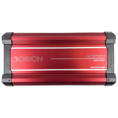 Orion HCCA8000.1DSPLX 1-CH Monoblock 8000W RMS Class-D Car Audio Amplifier
