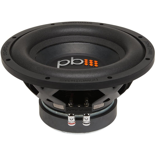 Powerbass S-1004 10-Inch Single 4 Ohm Subwoofer 550 Watts Max
