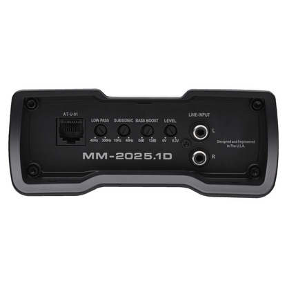 Autotek MM-2025.1D 2000W Max 1-CH Monoblock Class-D Car Audio Compact Amplifier