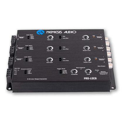 Nemesis Audio PRO-LOC6 400W Max Input 6-Channel Line Output Converter L.O.C