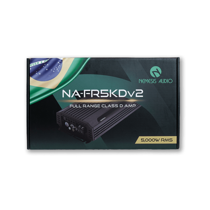 Nemesis Audio NA-FR5KDV2 Monoblock 5220W RMS@1-Ohm Full-Range Class-D Amplifier