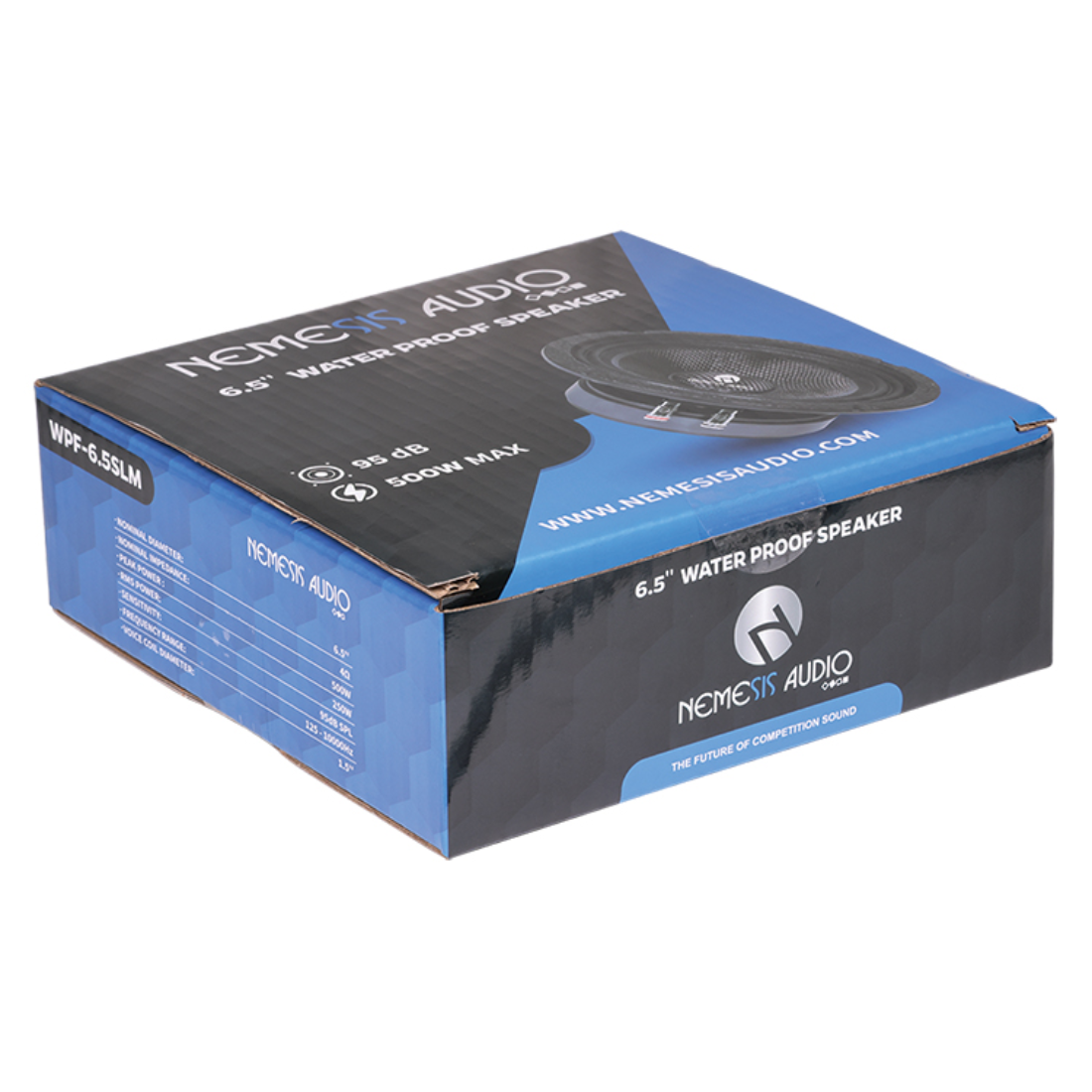 Nemesis Audio WPF-6.5SLM 6.5" 500W Max 4-Ohm 1.5" VC Waterproof Midrange Speaker