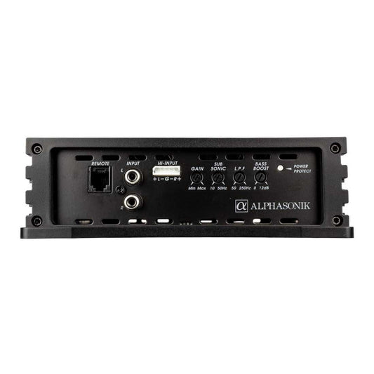 Alphasonik NA4000D  Monoblock 4000W Max Class-D Car Amplifier w/ Remote Bass Knob