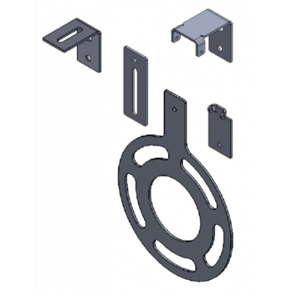 EchoMaster PHDCAMJW Spare Tire Mount CVBS/AHD Camera for Jeep Wrangler JK '07-18