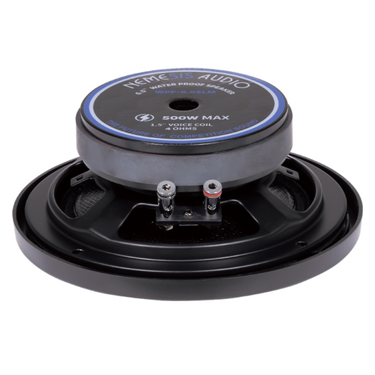 Nemesis Audio WPF-6.5SLM 6.5" 500W Max 4-Ohm 1.5" VC Waterproof Midrange Speaker