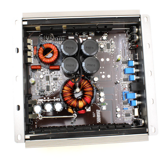 Sundown Audio SALT-1.5 Monoblock 1500W RMS Linkable Digital Class-D Amplifier