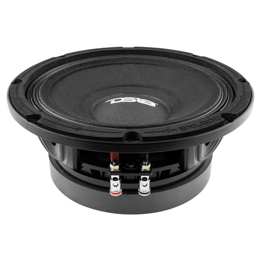 DS18 8XL800-8 8" 800 Watts Max 8-Ohm Car Audio Mid-Range Loudspeaker (Single)