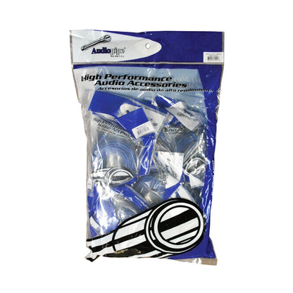 Audiopipe BMS-BLS-17 17' Superflex RCA Cables - 10 Pcs Per Bag