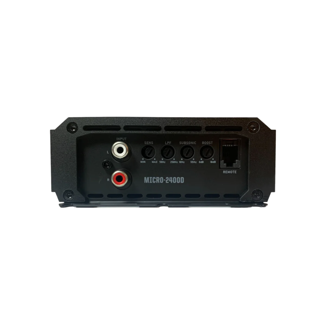 Nemesis Audio MICRO-2400D 1-CH Monoblock 2400W Max Class-D Subwoofer Amplifier