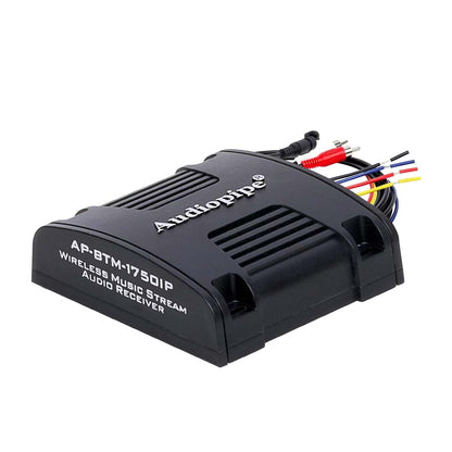 Audiopipe AP-BTM-1750IP IPX7 Bluetooth 5.0 Wireless Music Stream Audio Receiver