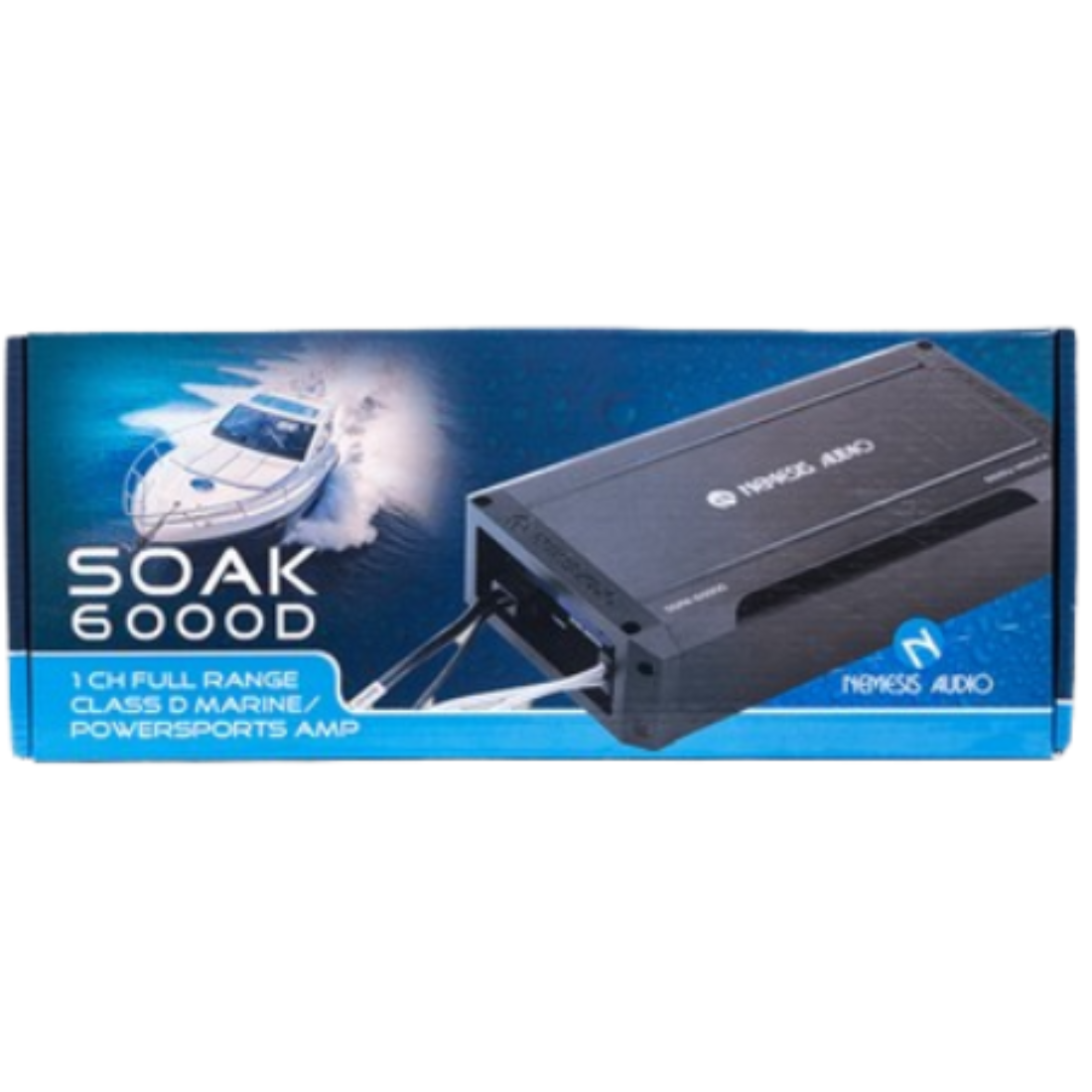 Nemesis Audio SOAK-6000D 1-CH Monoblock 3040W RMS Class-D Full-Range Amplifier