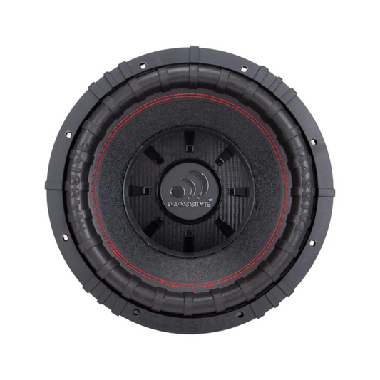 Massive Audio GTR122 12" 1500W Peak Dual 2-Ohm Voice Coil DVC Car Subwoofer