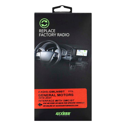 Axxess AXDIS-GMLN9BT Radio Replacement Data Interface w/ SWC/BT for GM 2014-2021