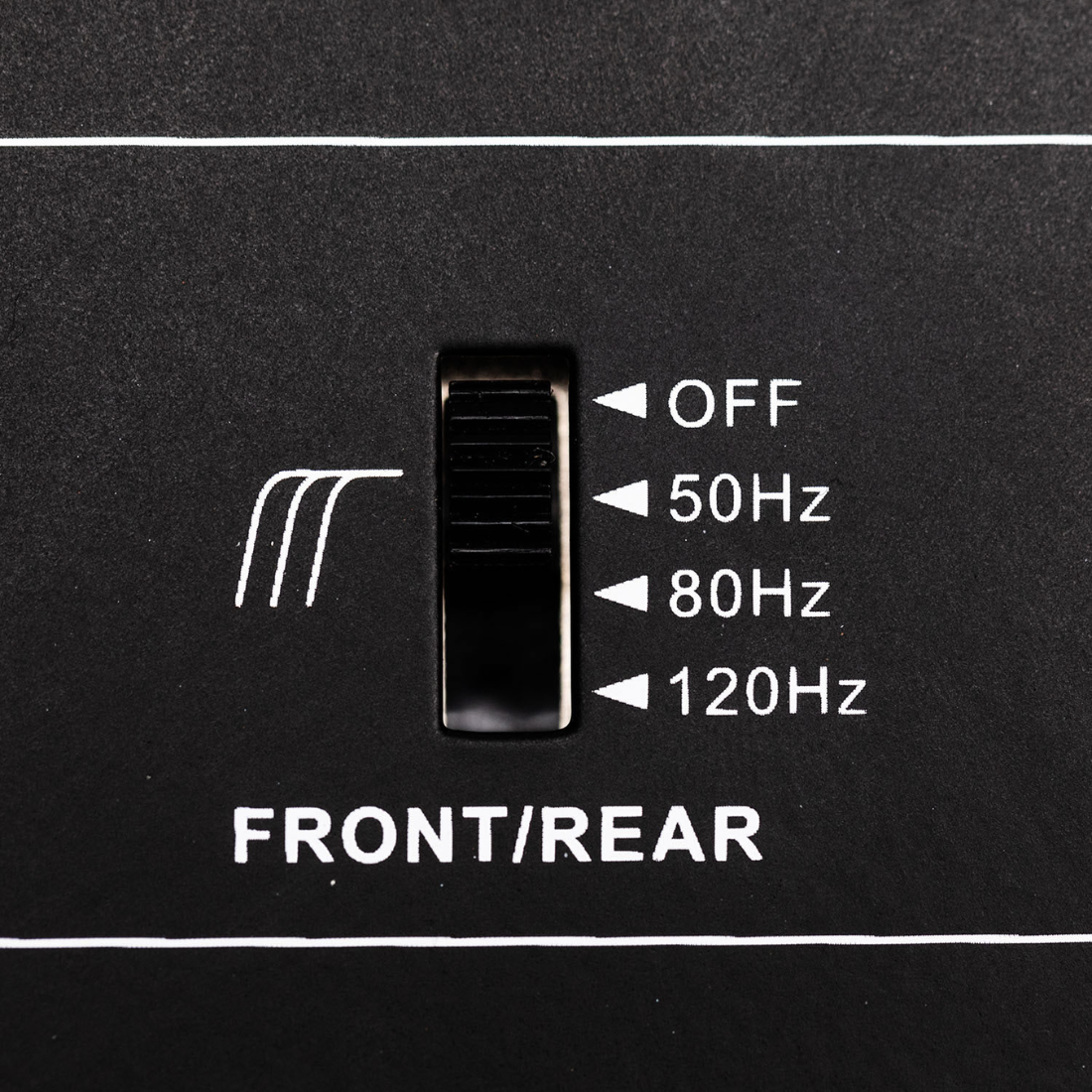 Hifonics HFEQ-2 1/2-DIN 4-Band Pre-Amp Equalizer w/ Front/Rear Active Crossover