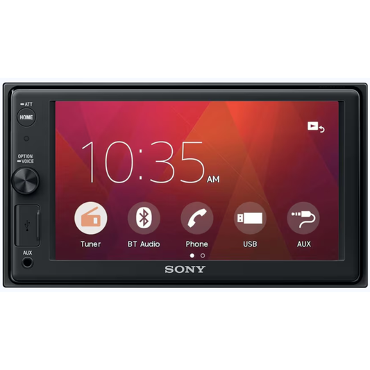Sony XAV-AX1000 6.2" Touchscreen Digital Multimedia Receiver w/ Apple CarPlay