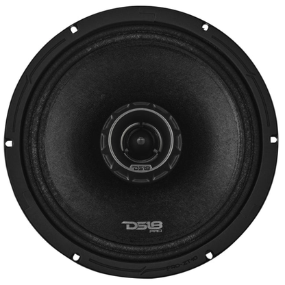 DS18 PRO-ZT10 10" 600W Max Coaxial Mid-Range Speaker w/ Built-in Bullet Tweeter