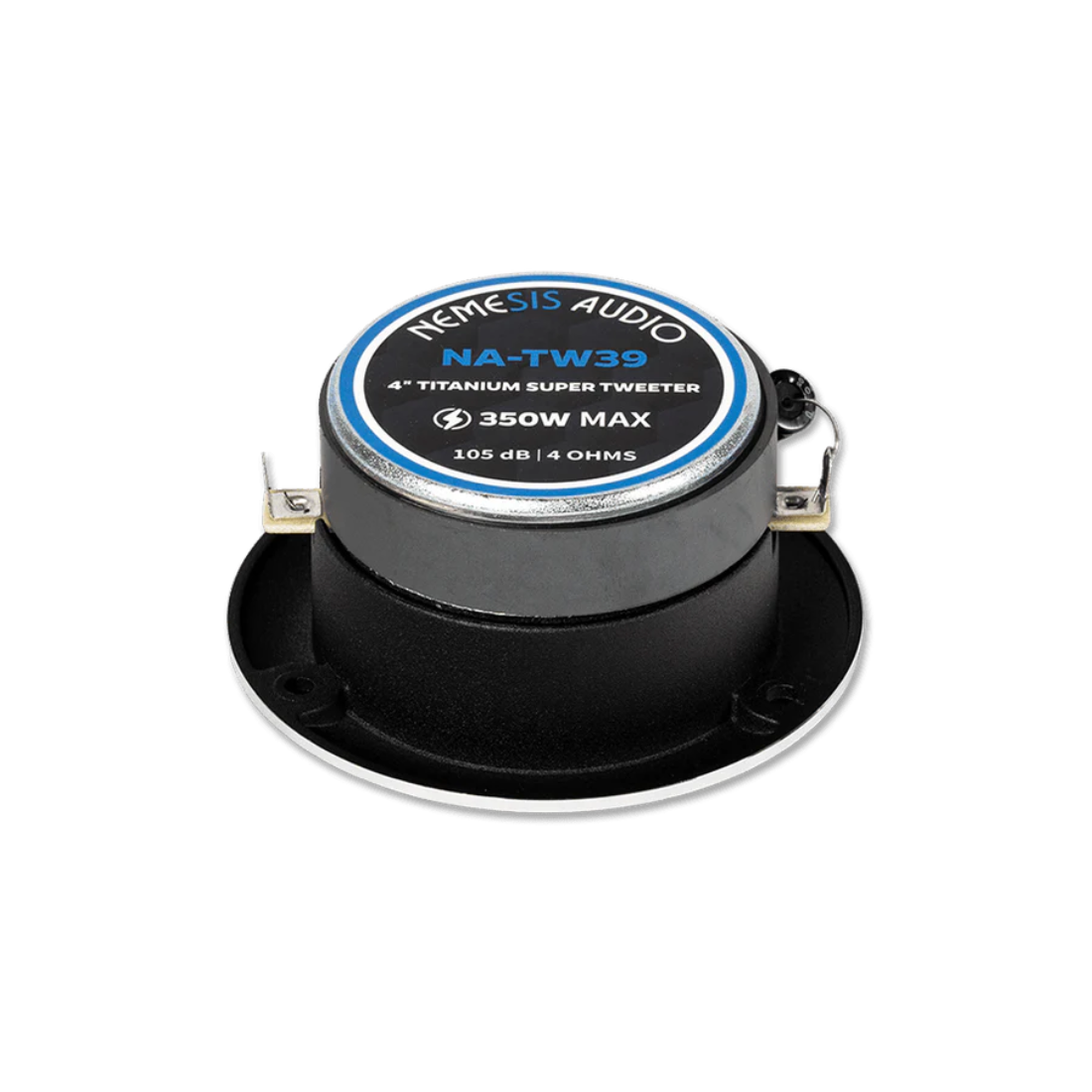 Nemesis Audio NA-TW39 4" 350W Peak 4-Ohm Car Titanium Super Tweeters (Pair)