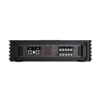 Alphasonik V1200.5 5-Channel 2400W Max Class-AB Amplifier w/ Remote Bass Knob