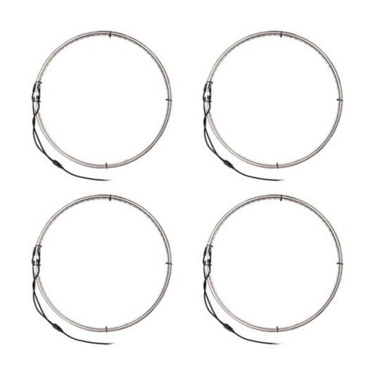 Heise HE-CHASE-WL Expandable Wheel Rings Chasing RGB LED Lights 15" - 18"