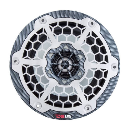 DS18 CF8 375 Watts Max 8" 2-Way Carbon Fiber Hydro Marine Speakers
