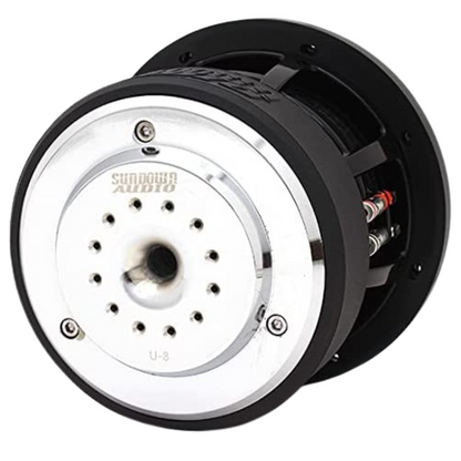 Sundown Audio U-8 V.1 D2 8" 600W RMS Dual 2-Ohm Voice Coil DVC Car Subwoofer