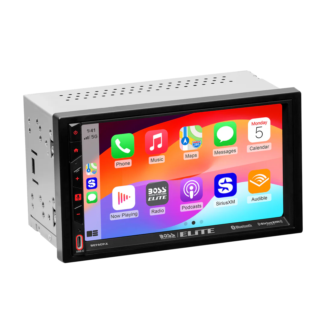 Boss Audio BE7ACP.XC 7" Receiver w/ Apple CarPlay, Android Auto, Back-Up Camera