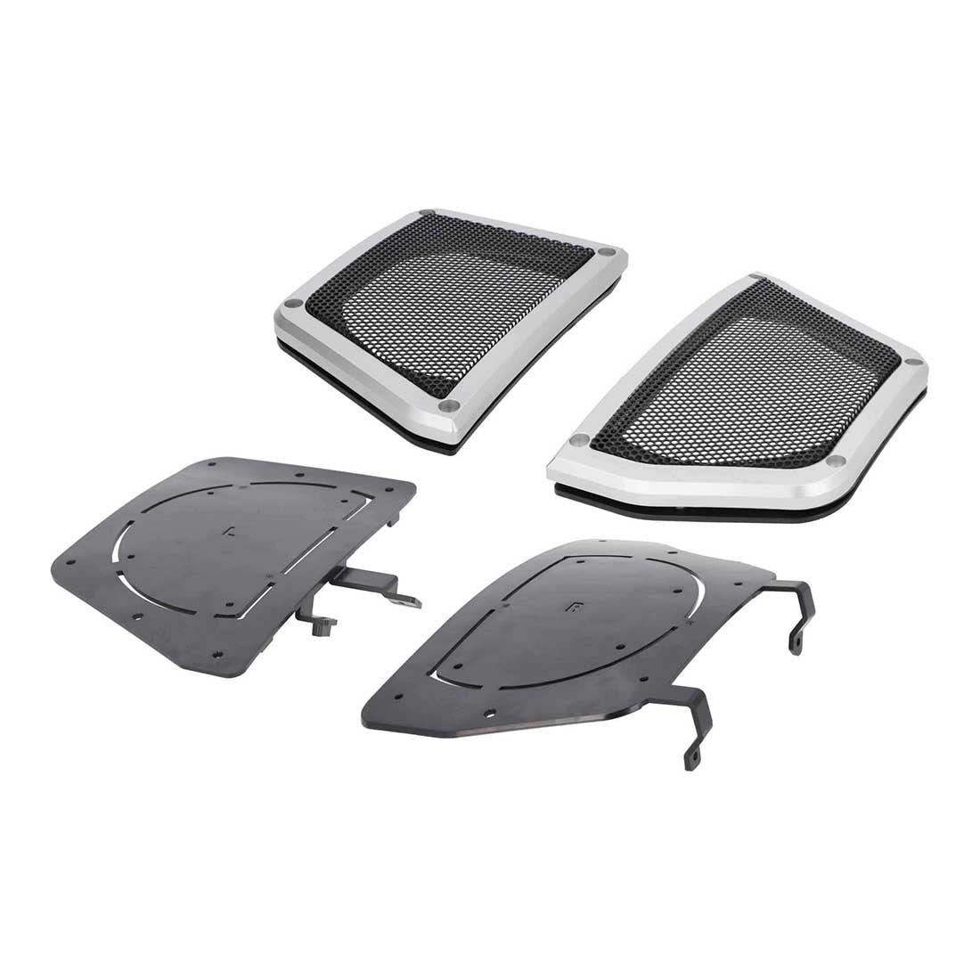 Heise JP-1018 Lower Dash Speaker Grille Cut-ins - Fits Select Jeep 2018-2023