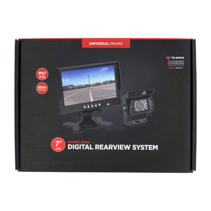 iBeam TE-WMCE 7" Universal Wireless Digital Commercial Monitor and HD Camera