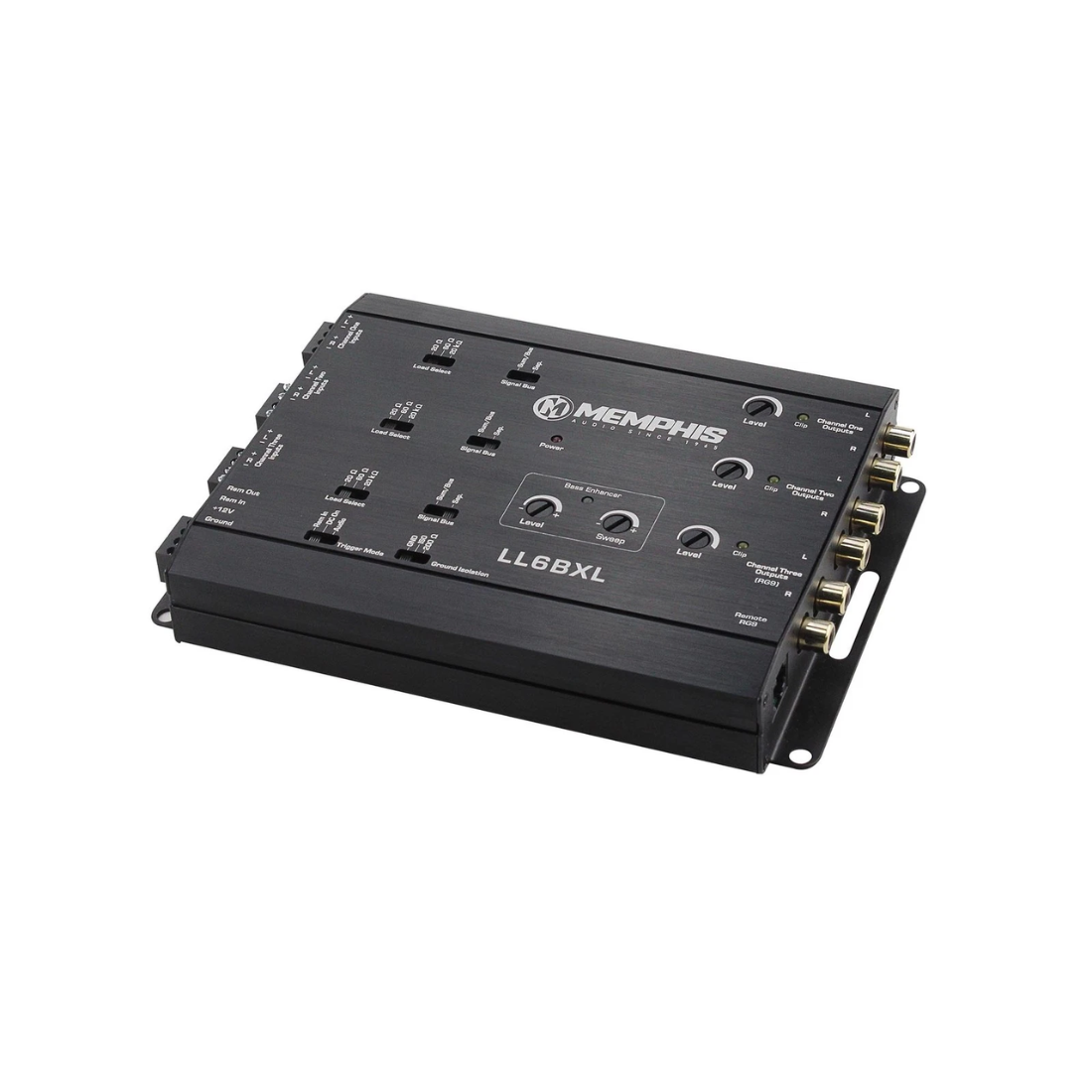 Memphis Audio LL6BXL 6-Channel Line Output Converter LOC with Bass Enhancer