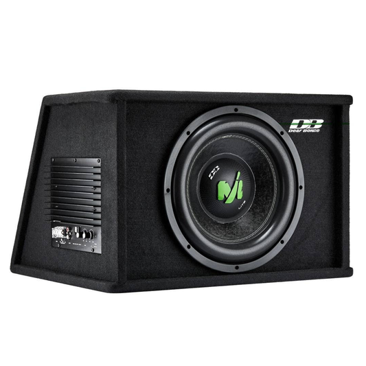 Deaf Bonce ML12A 12" 1000W Max 4-Ohm Loaded Subwoofer Enclosure w/ Amplifier