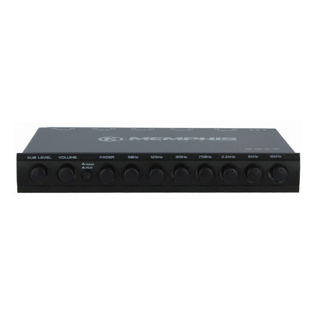 Memphis Audio EQL7 7-Band 8V Pre-amp Output Car Stereo Graphic Equalizer