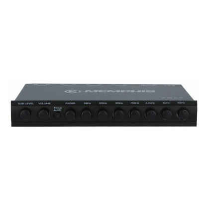 Memphis Audio EQL7 7-Band 8V Pre-amp Output Car Stereo Graphic Equalizer