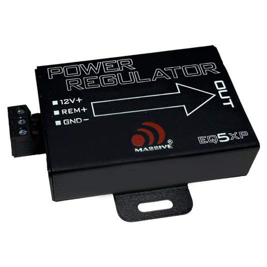 Massive Audio EQ5XP 1/2-DIN Car Audio 5 Band Parametric Equalizer / Crossover