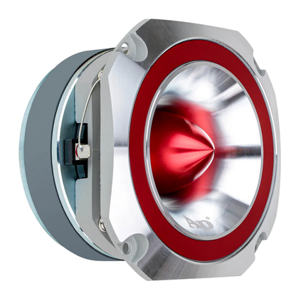 Audiopipe ATR-4053-RED 400W Peak 4-8 Ohms 1.5" Kapton Voice Coil Super Tweeter